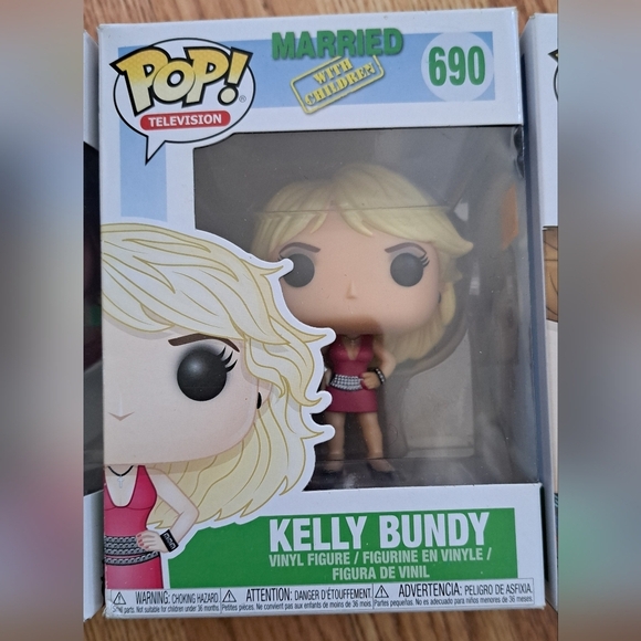 NIB Lot Of 4 Married With Children Funko Pop Vintage TV Figurine Full Set - Picture 7 of 10